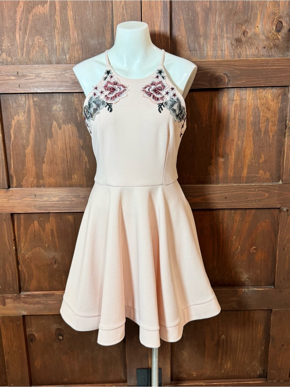 B. Darlin Soft Pink Lined Dress